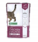 Nature's Protection Adult Cat "Skin and coat care" Chicken & Salmon 100g