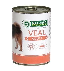 Nature's Protection Adult Dog Veal 400g