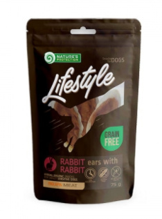 Nature's Protection Lifestyle Snacks Rabbit Ears with Rabbit 75g
