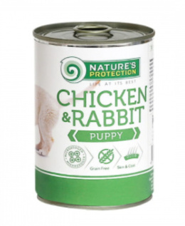 Nature's Protection Puppy Chicken & Rabbit 400g