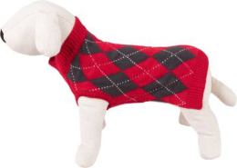 Sweterek dla psa Happet romby S-25cm