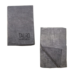 Tauro Pro Line Ręcznik z mikrofibry dla psów i kotów 80x120 cm, szary